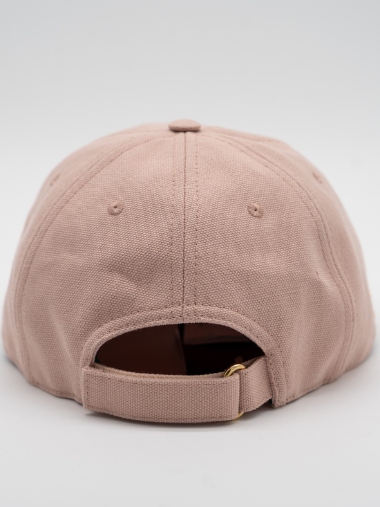 size XL Gucci Golden Metal Logo Canvas Baseball Cap Pink main image 7